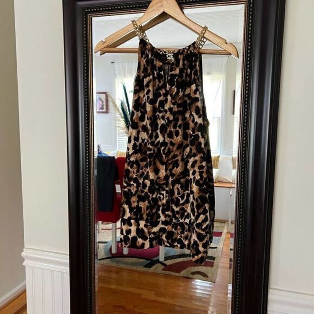 THALIA ANIMAL PRINT Top Size Medium - Picture 2 of 5